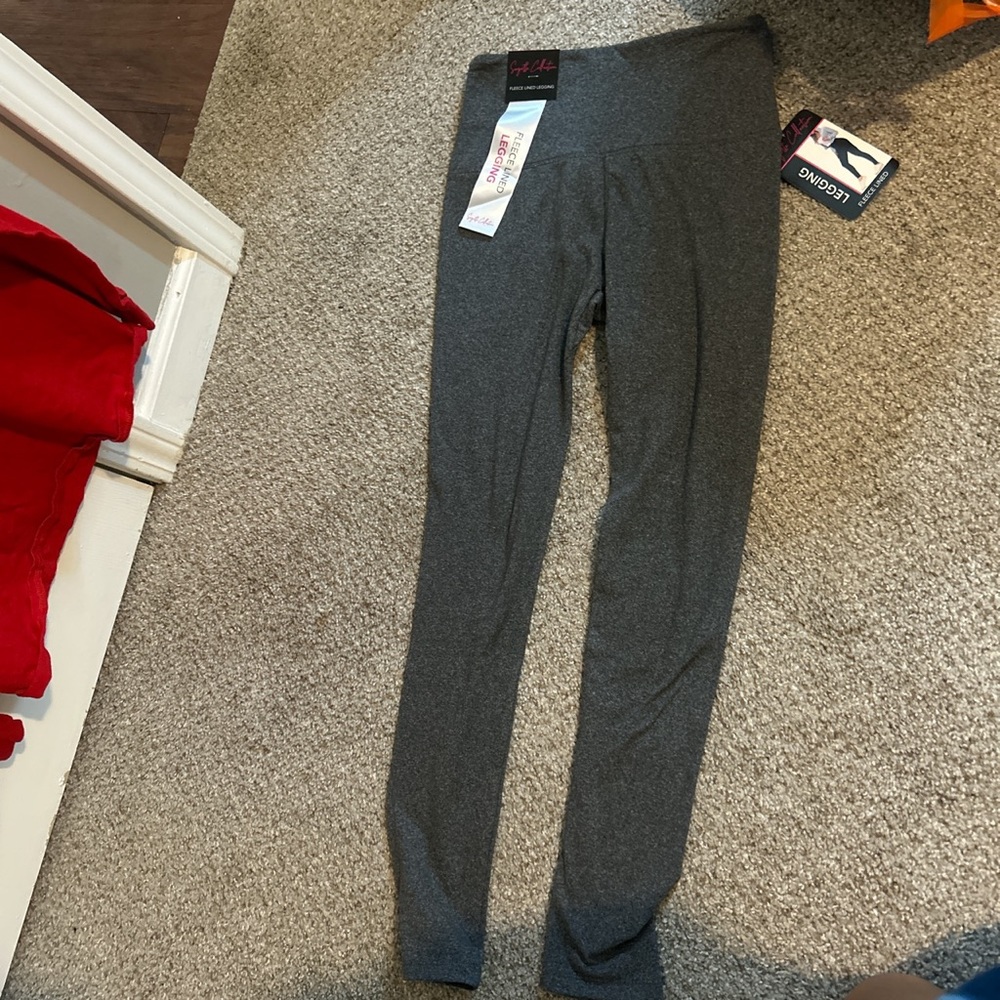 Fleece leggings